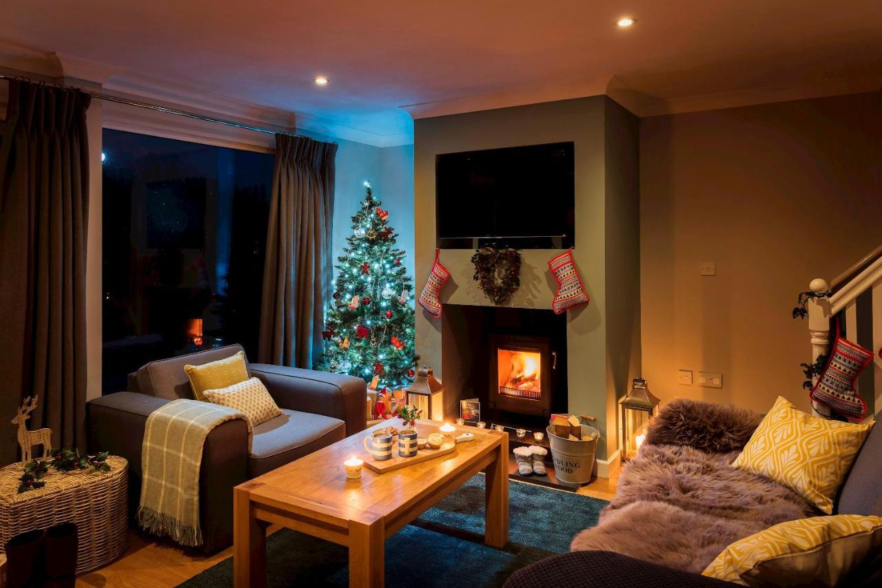 Kingfisher Hot Tub & Log Burner House On Premium Lakeside With Resort Facilities St Columb Major Bagian luar foto